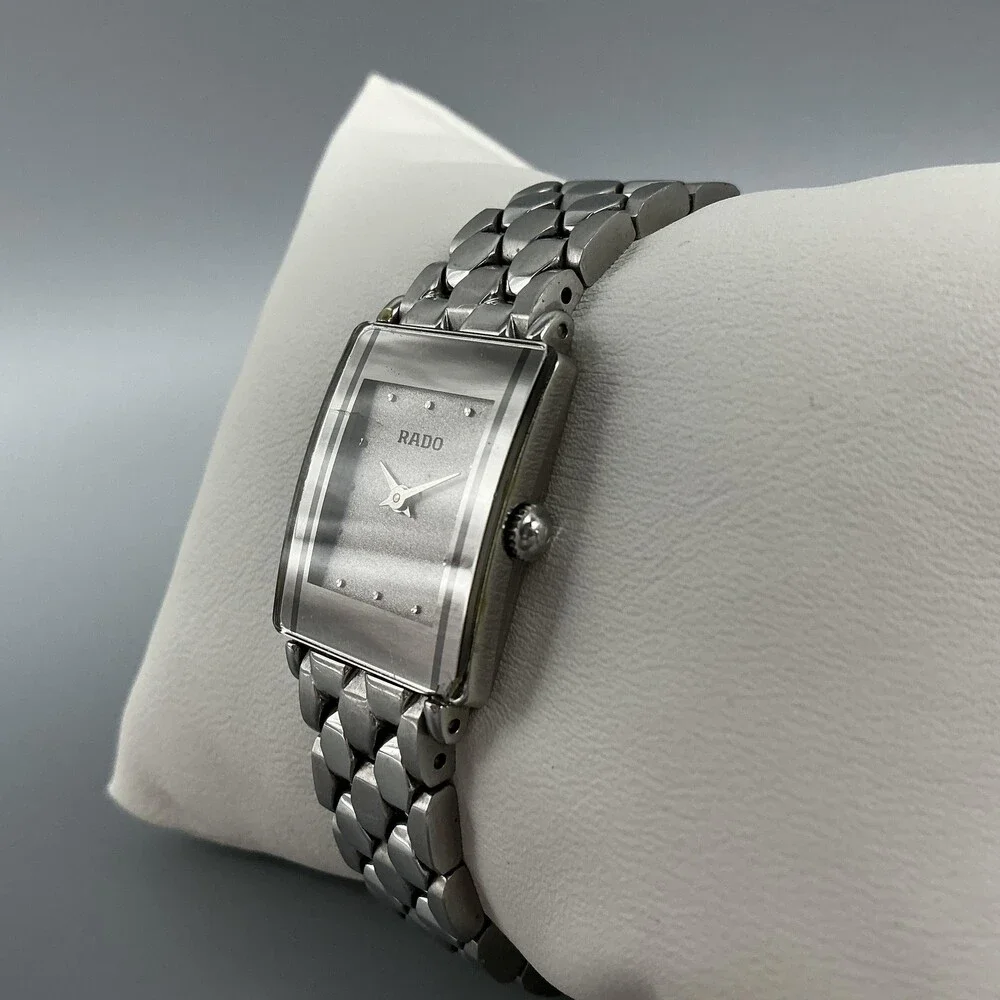 Rado DiaStar Womens Watch 18mm Stainless 153.0488.3 Swiss New Battery 5.75